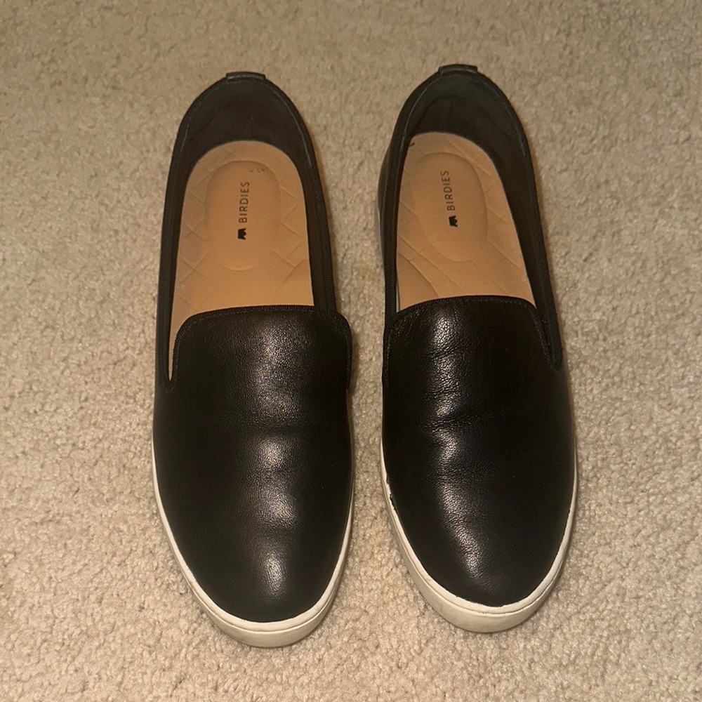 Birdies Luxe Black Loafers
